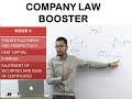 Company Law BOOSTER- HOUR 4