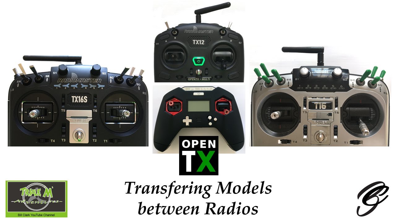 OpenTX Transfering Models - YouTube