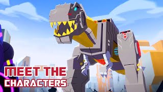 Meet Grimlock | Transformers Official | Compilation | Meet the Characters