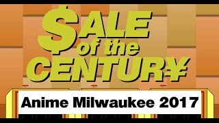 Sale Of The Century Anime Milwaukee 2017