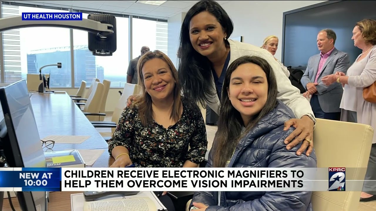 KPRC2: Children Receive Electronic Magnifiers to Help Overcome Vision Impairment