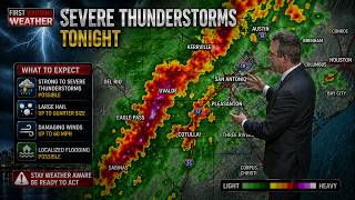 Overnight storms could bring hail and damaging winds to San Antonio area
