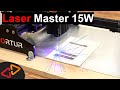 SMALL but POWERFUL desktop laser - Ortur Laser Master 15W