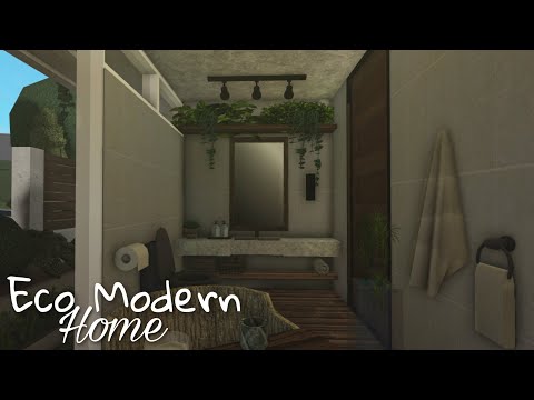 Bloxburg: Eco Modern Home | Speedbuild | Part Four