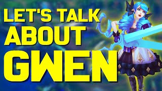Lets talk about Gwen...
Check out summoners war here! https://bit.ly/3sDYwwE
Lets talk about Gwen...
This is a champion spotlight on the new league of legends champion Gwen that came out recently. It is a spin off of league of legends champion spotlight as well as other league of legends series. Gwen was released in patch 11.8 and theres a lot of useful and useless information on Gwen. This isnt a gwen guide, or a pro guide, but more of a discussion about Gwen.
New Gameplay Channel:
https://www.youtube.com/channel/UC9Pg32-j3xLteyE1k3mP4VQ
Come join the discord and come hang out: https://discord.com/invite/Ck6c5BCjwv
Follow me :)
- Twitter: @OutsideJokeTV (https://twitter.com/OutsideJokeTV)
- Twitch: OutsideJokeTV (https://www.twitch.tv/outsidejoketv)
-E-mail: Outsidejoketv@gmail.com
Sources:
https://www.reddit.com/r/GwenMains/comments/msqwa7/rip_cc/
https://www.youtube.com/watch?v=e_w50pdV450&ab_channel=LogicalRegress
https://i.redd.it/jy7g3n7hi8q61.jpg
https://www.leagueofgraphs.com/rankings/afk-stats
https://www.reddit.com/r/GwenMains/comments/mvwwv3/gwen_animated_splash_art_by_lol_china_remade_to_a/
https://leagueoflegends.fandom.com/wiki/Gwen/Trivia#cite_note-Maxw3ll-6
https://www.reddit.com/r/GwenMains/comments/mspqst/going_back_to_gwens_dev_insights_after_a_few/?utm_source=share&utm_medium=ios_app&utm_name=iossmf
I know the champion gwen just came out but this was filmed before league patch 11.8. This kind of a champion spotlight either or a champion spotlight for gwen, or a gwen guide. Can we talk about this? Gwen
Music:
https://www.youtube.com/watch?v=o9_Gu3TI4IY&ab_channel=Chillpeach
https://www.youtube.com/watch?v=YG9z4pcA6Sw&t=67s&ab_channel=MusicTime Lets talk about Gwen...