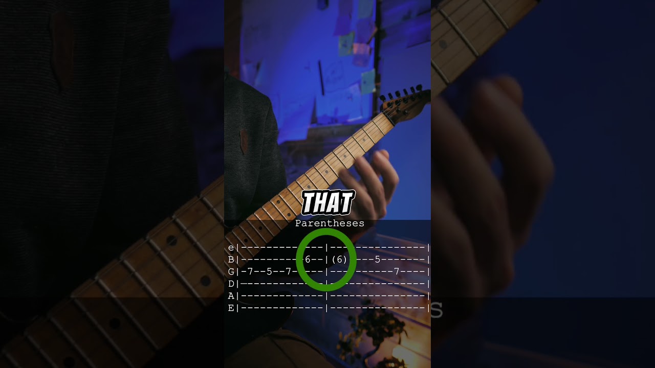 Watch How to play Parentheses (0) in guitar Tab #guitarlesson #guitar #guitartutorial #guitartabs on YouTube Watch How to play Parentheses (0) in guitar Tab #guitarlesson #guitar #guitartutorial #guitartabs on YouTube
