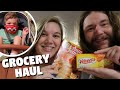 Grocery shopping and grocery haul