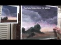 Stormy Landscape Painting w/PanPastel