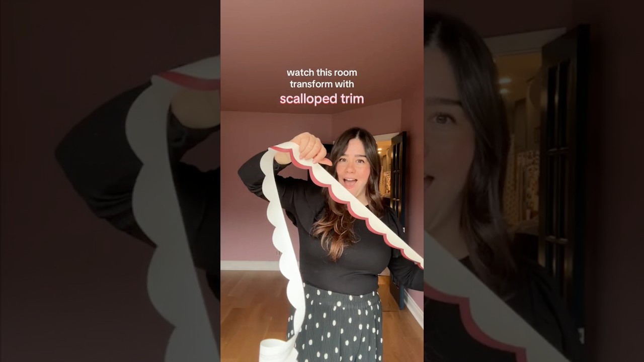 this trim is by far my coolest new wallpaper find 🤩💗 