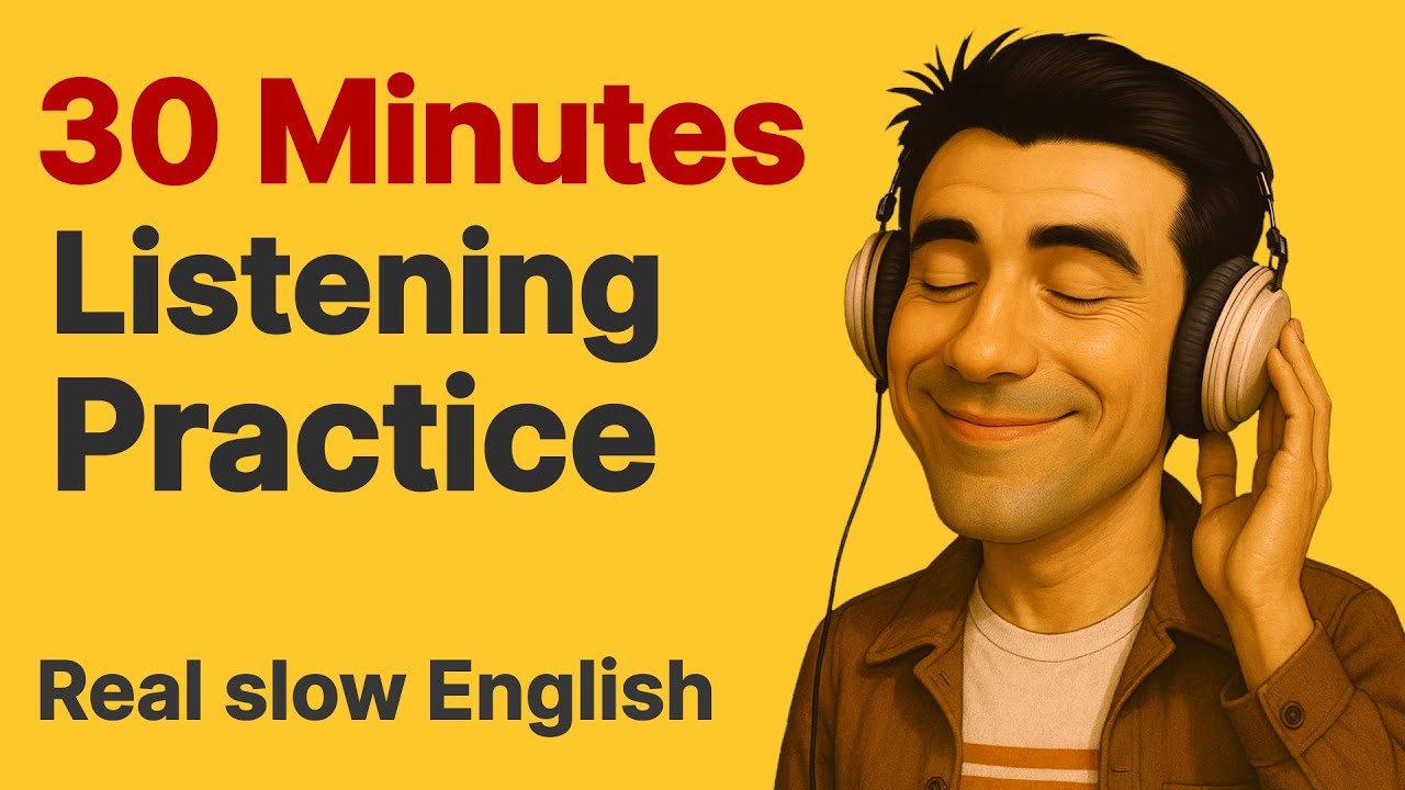 Easy English Listening Practice — A Simple Day in My Life - YouTube
