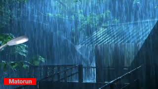 Download Lagu Suara Hujan deras dan Guntur untuk tidur dalam 5 menit relaksasi santai dan penghilang stres MP3