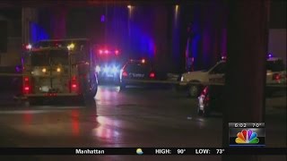 1 dead, 7 hurt after shooting, car crash in Kansas City