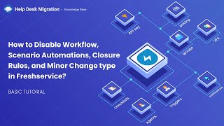 How to Disable Workflow, Scenario Automations, Closure Rules, and Minor Change type in Freshservice?