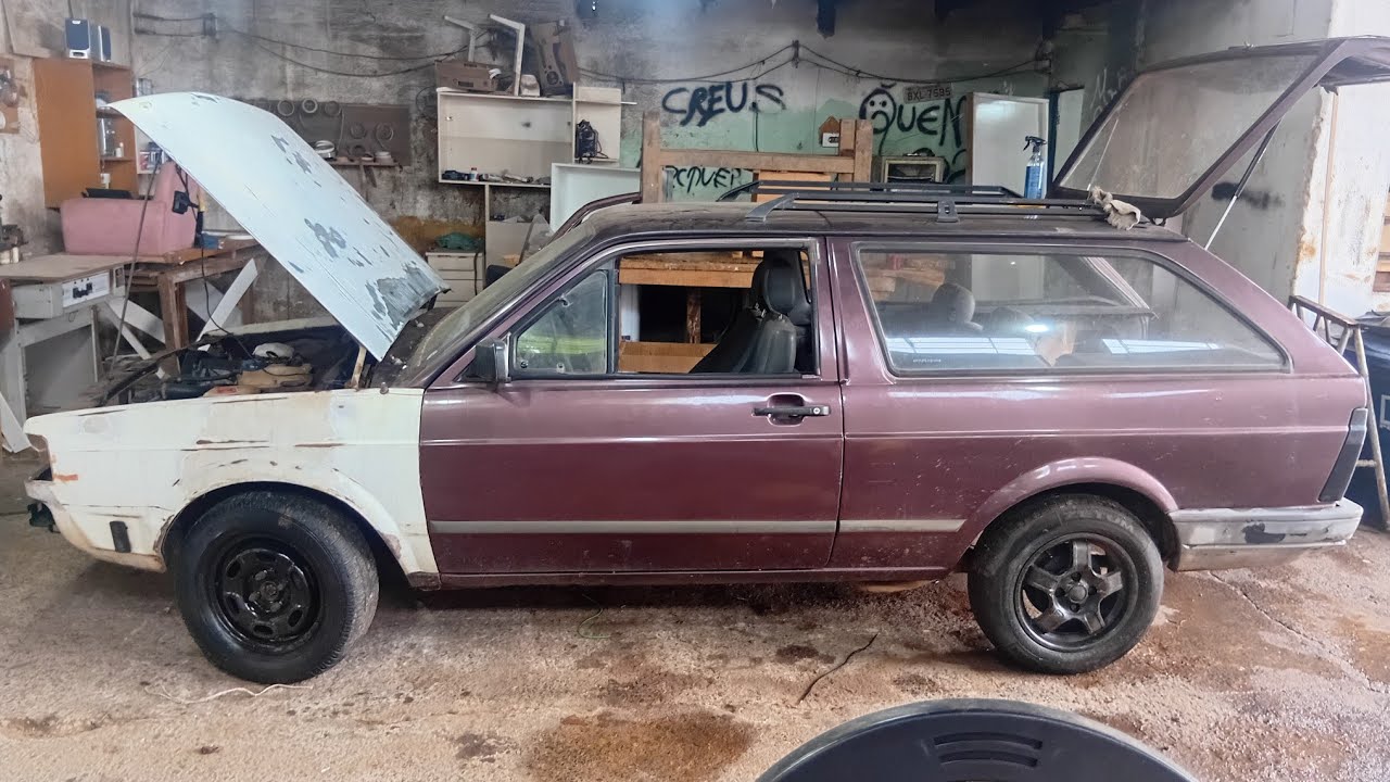 Limpeza pesada na parati abandonada parte 1