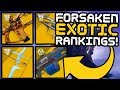 Destiny 2 - Ranking All 43 Exotic Weapons!! (Forsaken)