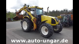 Youtube-Video Renault Ergos 446 Claas T35 Traktor Böschungsmäher Jaguar 4x4 PTO