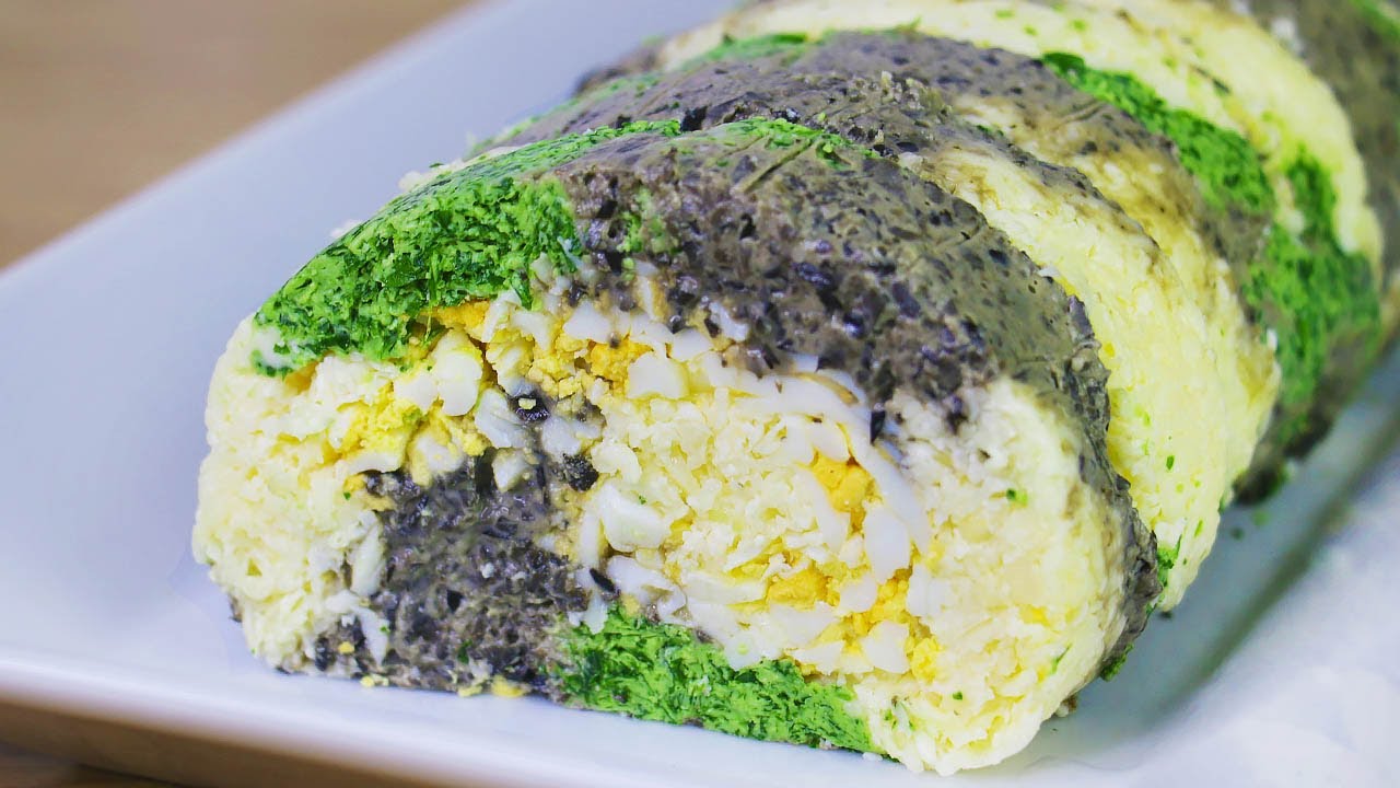 ⁣ЗАКУСОЧНЫЙ РУЛЕТ НА ПРАЗДНИЧНЫЙ СТОЛ | УДИВИТЕ ГОСТЕЙ!