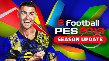 PES 2013 | Best Patch For PES 2013 To Efootball 2025 Only 4 GB !!!! - (Download & Install)