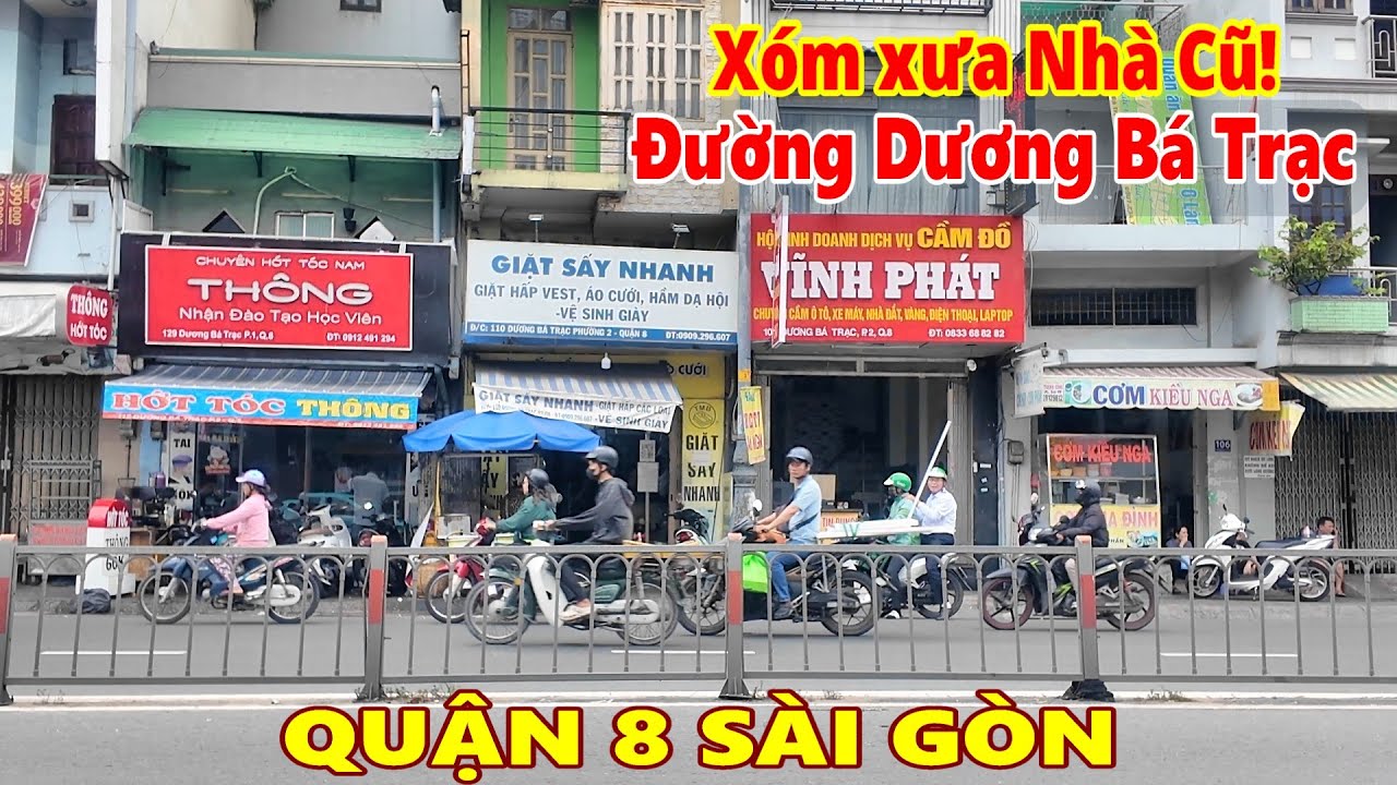 Xóm xưa Đường Dương Bá Trạc Quận 8 Sài Gòn