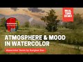 How to paint atmosphere  mood in watercolor  kangkan das watercolor  learn step by step