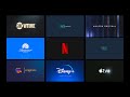 Streaming service originals logo amazonnetflixdisneyparamounthbo maxamchulu etc