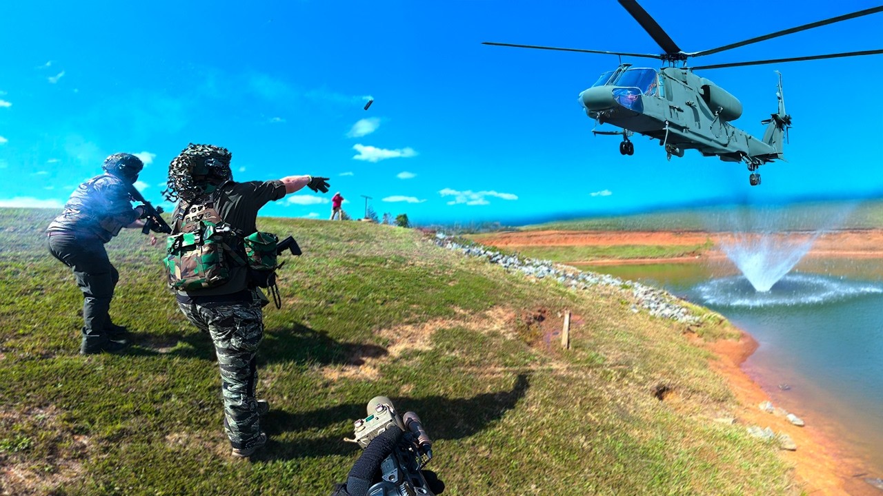 Absolute Airsoft Chaos | Ironhorse 7 Airsoft Gameplay (Polarstar HK416 ...