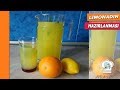 Limonadın Hazırlanması  - 1 limon  və 1 portagal