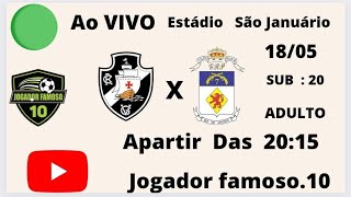 VASCO  X 7º BPMERJ SUB 20 E ADULTO AO VIVO DO STADIUM SÃO JANUÁRIO FUTSAL RIO