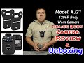 Boblov Police or Security camera review and unboxing. Model: KJ21. Body Camera Magnet Mount all cam