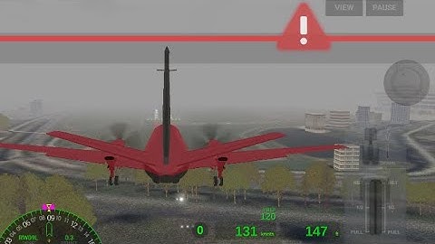 AIRLINE COMMANDER HARD FOG LANDING