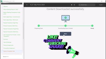 KLiC Tally Prime Era Session 18 Question English Era Session 18