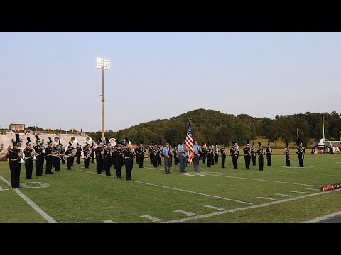 Rockmart High School Marching Band pays tribute to nation for Sept. 11 Anniversary