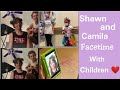 Shawn and Camila facetime with sick children 🥺❤️and do tiktok dance with two amazing girls