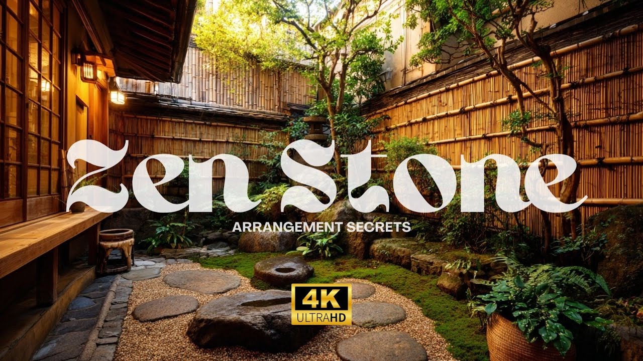 Секреты каменной композиции: создание умиротворяющего японского сада камней