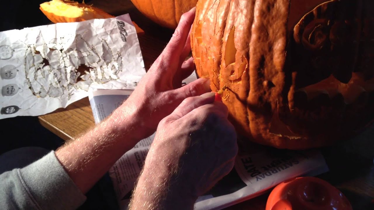 Pumpkin carving tips