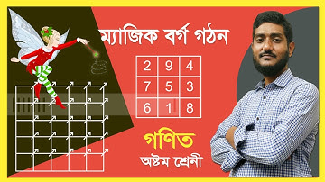অষ্টম শ্রেণী | গণিত | অনুশীলনী : ১.৪ | ম্যাজিক বর্গ গঠন | Class 8 Math | Magic Square
