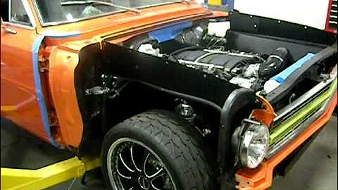 Schwartz Performance 1967 Chevy II Nova LS7 first start