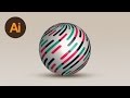 Design a 3D Object Effect Illustrator Tutorial