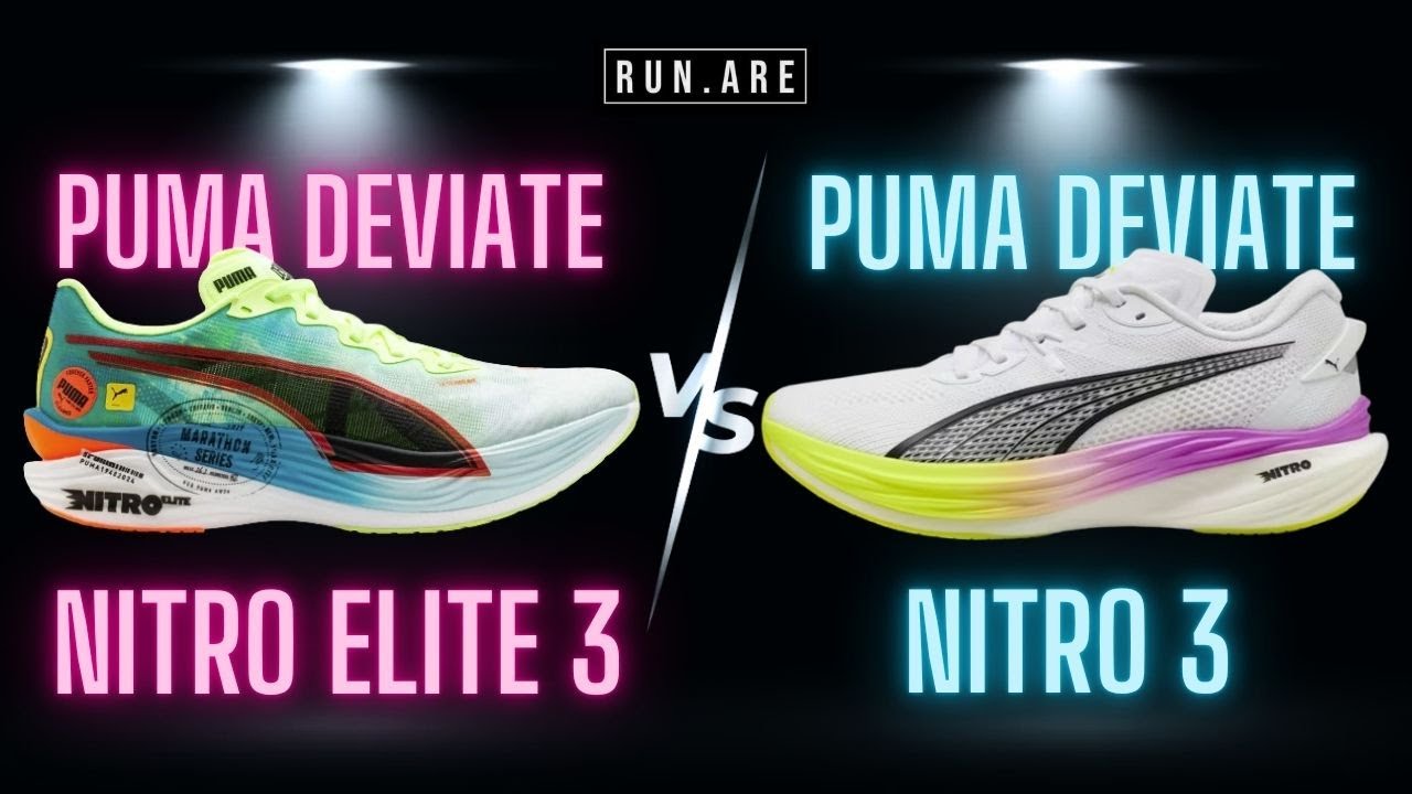 Puma Deviate Nitro 3 vs Elite 3: RACE SHOE vs TRAINING SHOE