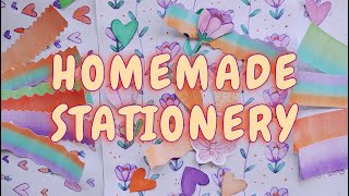 DIY STATIONERY IDEAS (18) 🌜EASY PAPER CRAFT TO MAKE AT HOME 🦋 SPRING JOURNALING KIT