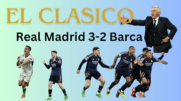 El Clásico: Real Madrid 3-2 Barca Mamacita Y A La Camita.