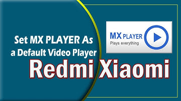 How to Video Player Default Set Redmi Mobiles | How to default set MX Player in Xioami Mobile