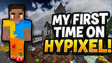 Minecraft Noob Playing Hypixel For The First Time (I Was Terrible)