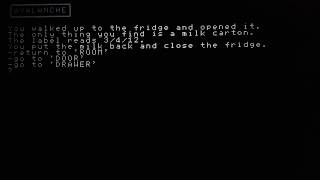 Text Adventure "Avalanche" (SmileBASIC)