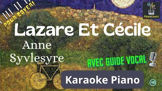 Karaoké piano - Lazare et Cécile (Anne Sylvestre) Version avec guide Vocal