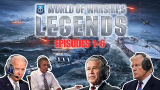 US Presidents Play World of Warships Legends Episodes 1-6