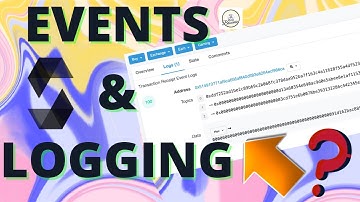 All about Logging, Events, Solidity, Bloom Filter | Brownie