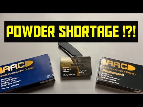 AAC Halts Production - Powder Shortage ￼!!!