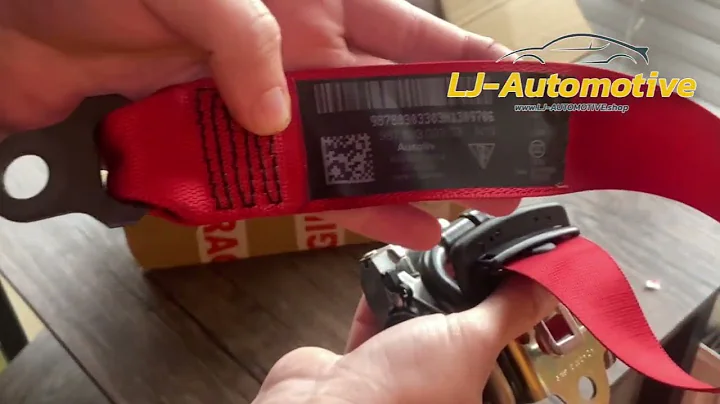 OE #porsche  987 Cayman Red Seat Belts (LJ-A Mod #4) #9871 #cayman #porschecayman