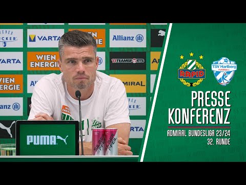 Pressekonferenz nach dem Spiel gegen Hartberg